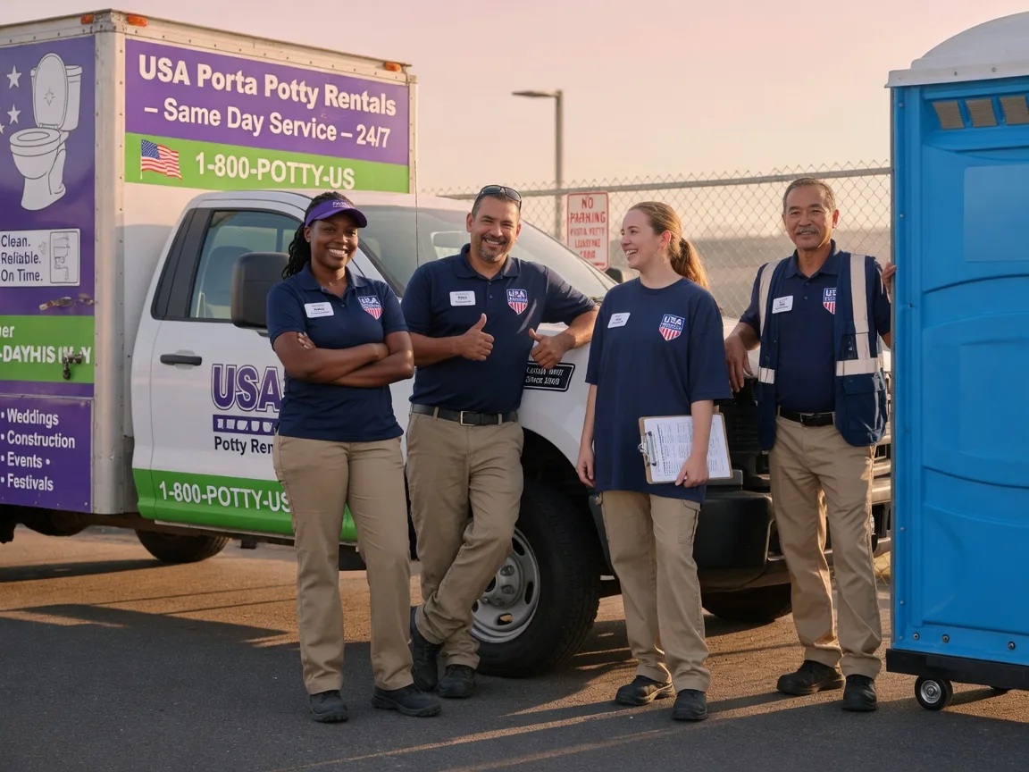 Porta Potty Rental company in Villa Grove, IL